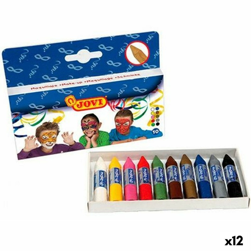 Pintura de cara Jovi multicolor para disfraces niños
