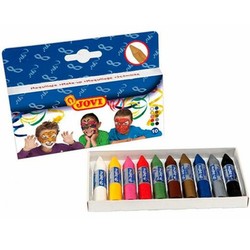 Pintura de cara Jovi multicolor para disfraces niños 2