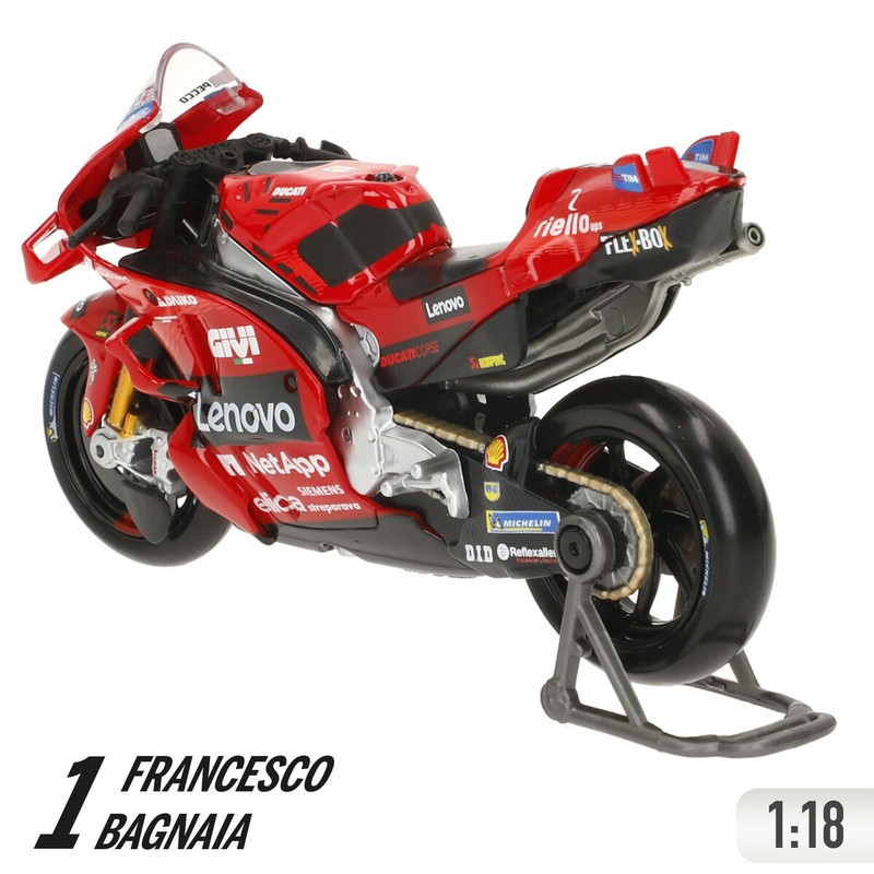 Ducati Maisto en exhibición: un coleccionable para construir sueños