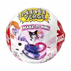 Playset Hello Kitty Miniverse sorpresa con accesorios coleccionables