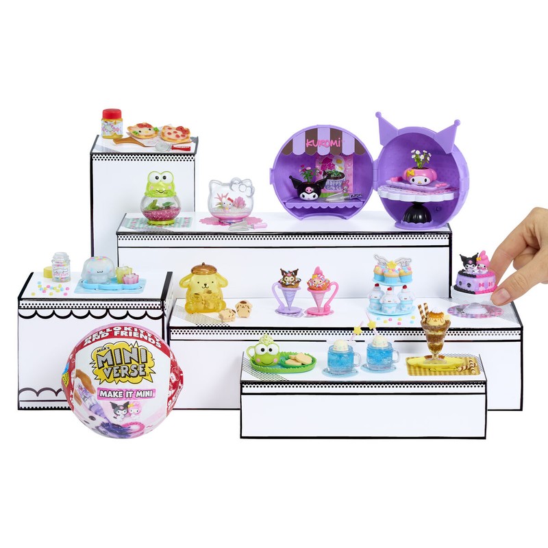 Contenido del playset Hello Kitty, plástico de calidad