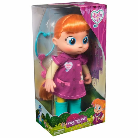 Muñeca con accesorios para jugar y desarrollar imaginación