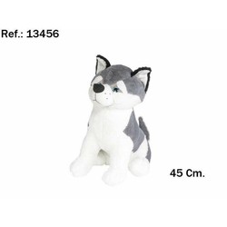 Peluche Husky Niño Artesanía Beatriz 45 cm 2