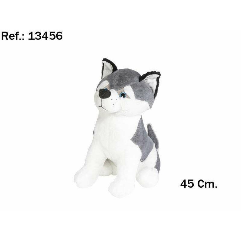 Muñeco Perro Suave Husky para Niños con Diseño Realista