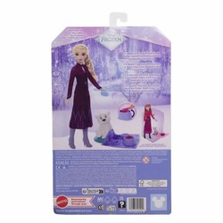Muñeca Frozen Elsa articulada con vestido azul 2
