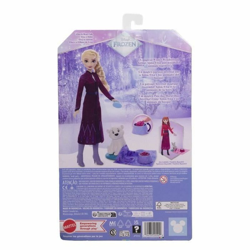Muñeca articulada Frozen Elsa en pose de magia