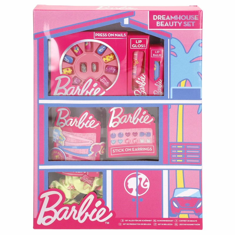 Maquillaje Infantil Barbie con accesorios de fantasía
