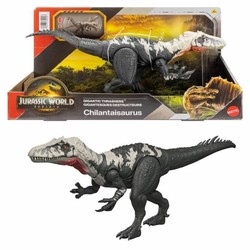 Figura de Acción Jurassic World Chilantaisaurus, juguete dinosaurio articulado