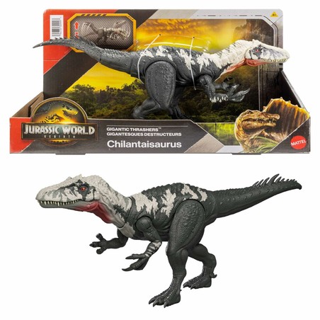 Juguete articulado de Chilantaisaurus, horas de diversión jurásica