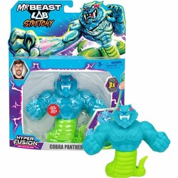 Figura de acción MrBeast Lab en su embalaje original.