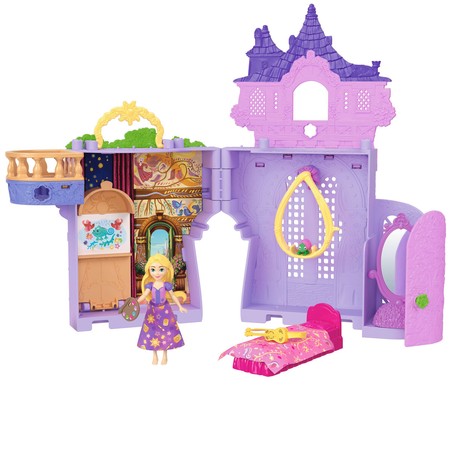 variedad de accesorios casa muñecas Disney Princess