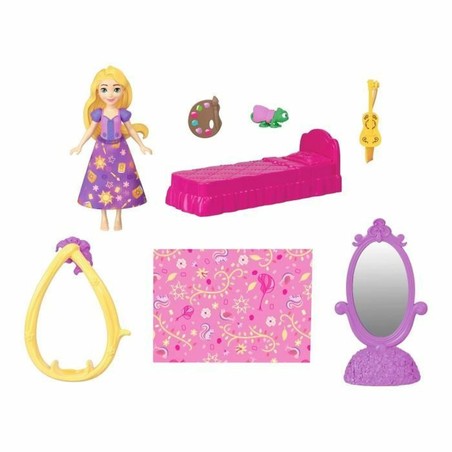 accesorios para casa de muñecas con diseño multicolor