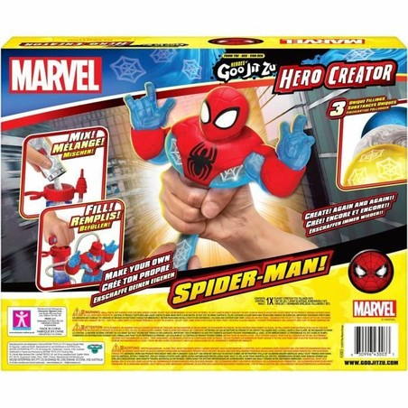 Juguete Spiderman elástico para niños +4 años