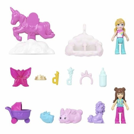 Playset Polly Pocket completo con figuras y accesorios