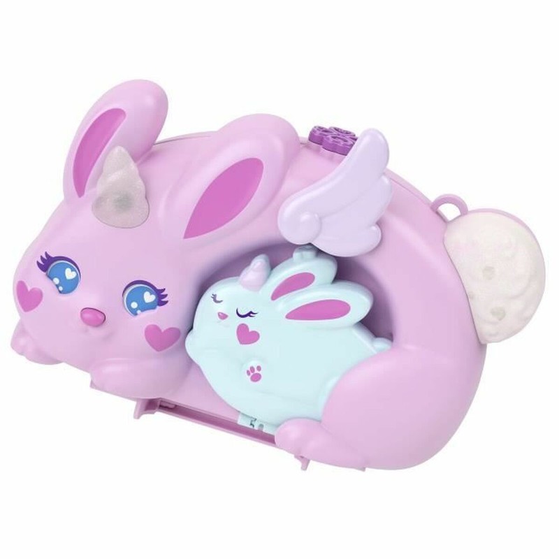 Muñecas Polly Pocket en un set de juego portátil para niños