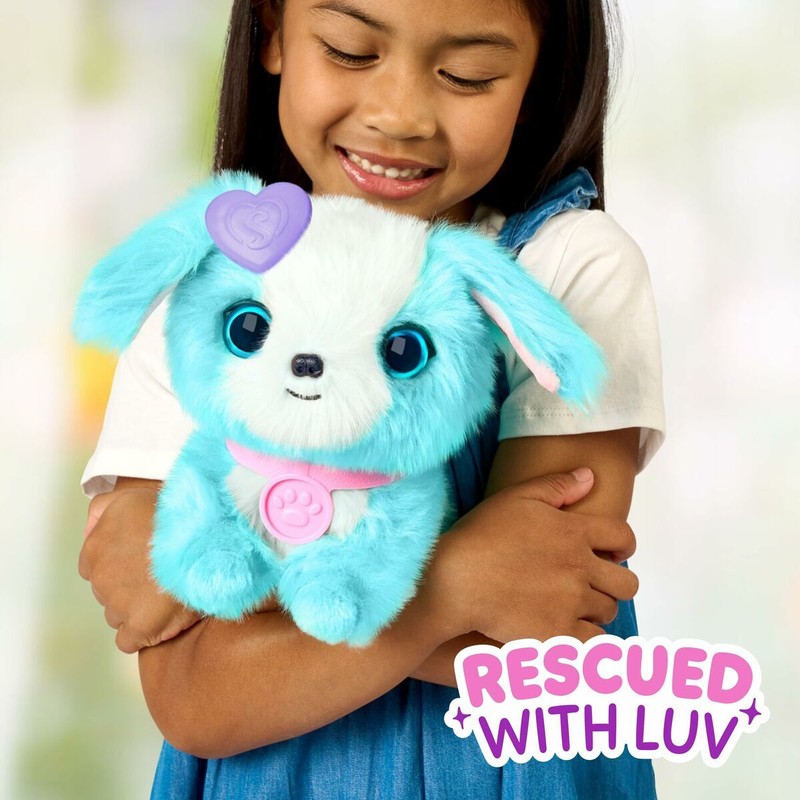 Peluche Scruff Blue con etiqueta de certificación CE