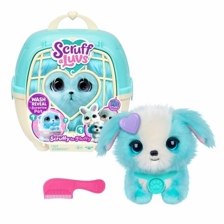 Peluche Scruff Blue en su embalaje original