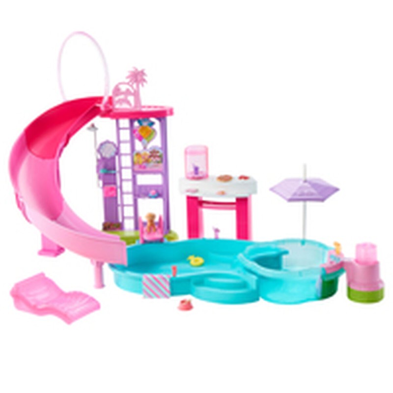 La mejor piscina plegable Barbie para un fácil almacenamiento.