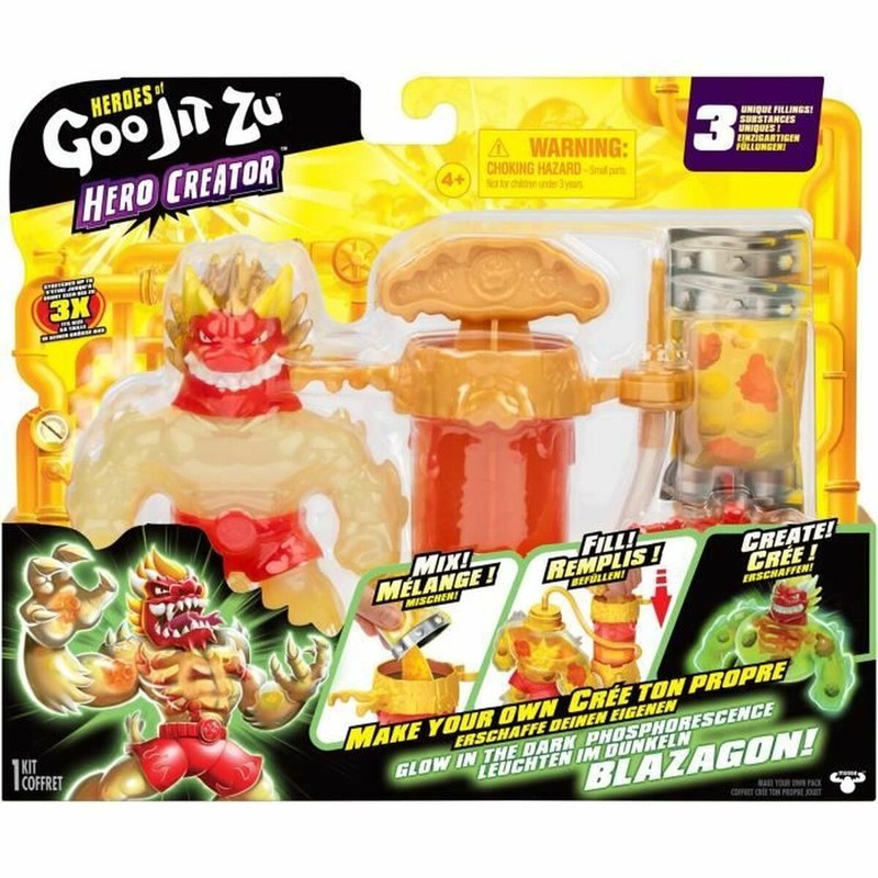 Figura acción coleccionable Goo Jit Zu, lista para nuevas aventuras.