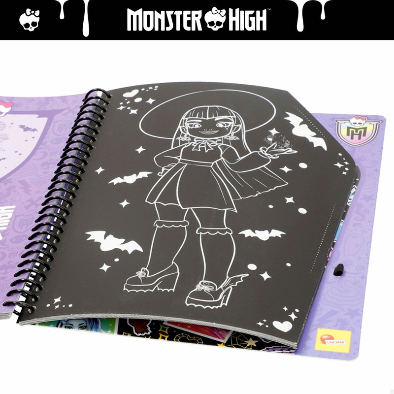 creatividad niños con set Monster High sin manchas