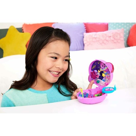 Vista general del juguete Polly Pocket, perfecto para niñas de 4 años