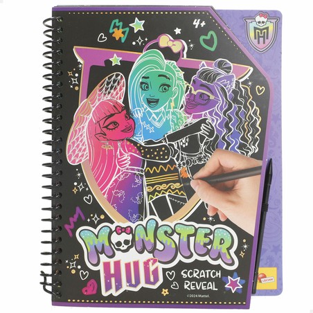 regalo original para fans de Monster High, ideal para rascar y dibujar