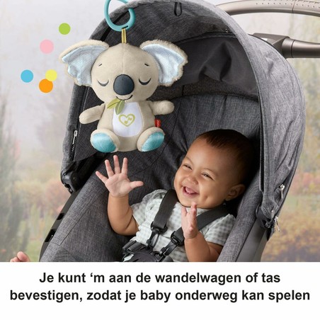 Koala de apego interactivo para cuna