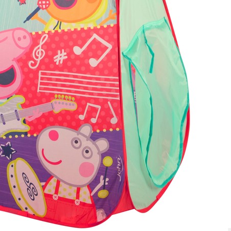 Niños disfrutando en la tienda Peppa Pig, un set construcción educativo de aventuras