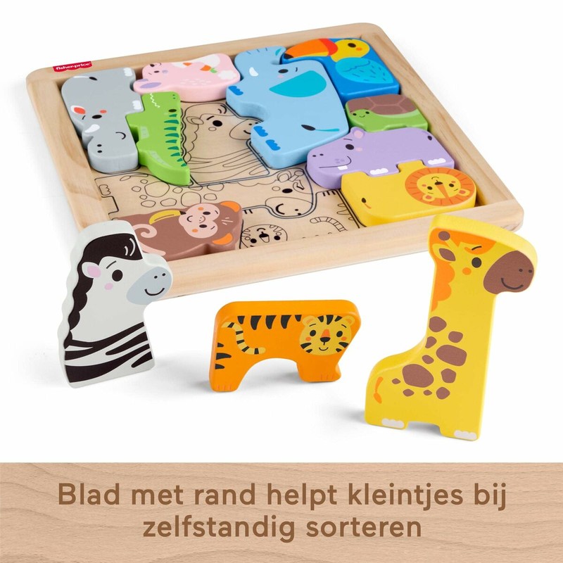 Embalaje del puzzle Fisher-Price: Listo para regalar.