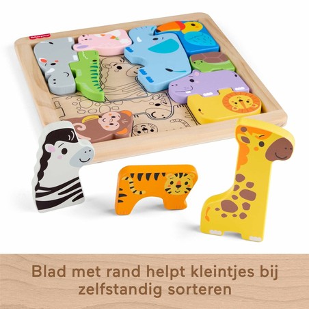 Embalaje del puzzle Fisher-Price: Listo para regalar.