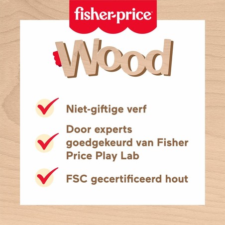 Piezas grandes de puzzle Fisher-Price: Ideales para manos pequeñas.