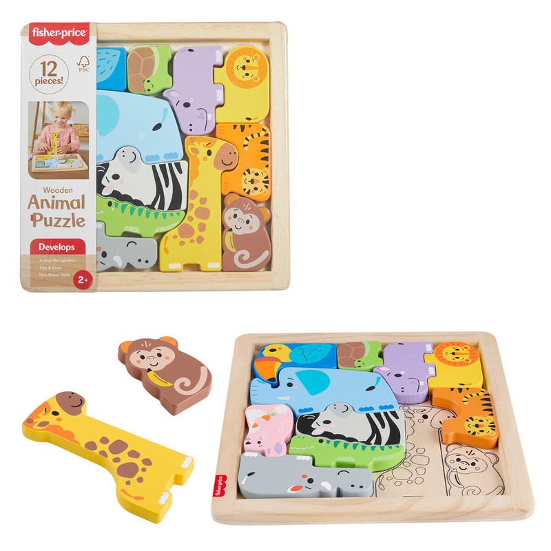 Juego didáctico Fisher-Price: Fomenta la resolución de problemas.