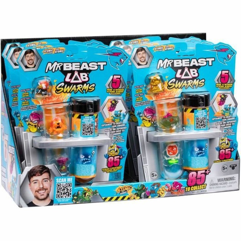 Juguetes construcción niños Moose Toys MrBeast Lab Swarms