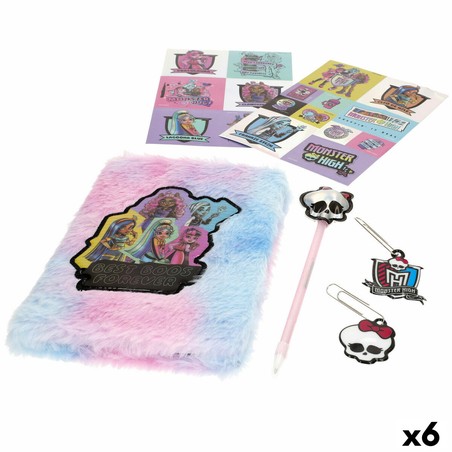 Set de manualidades niños Monster High con diario y accesorios