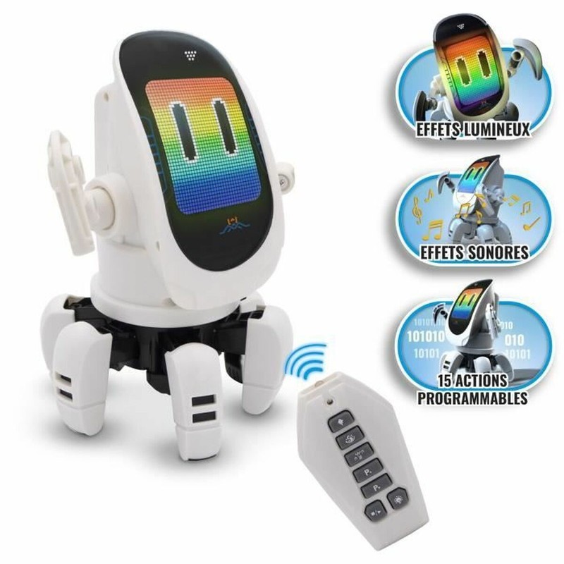Juguetes Construcción Niños: Robot Silverlit Octobot programable