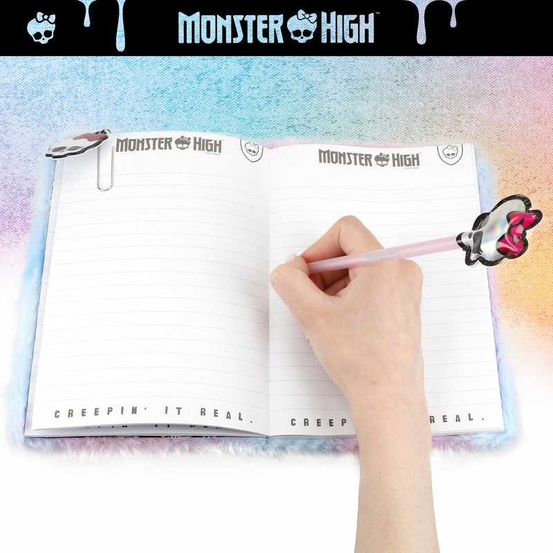 Kit de dibujo Monster High completo para artistas jóvenes, azul pastel