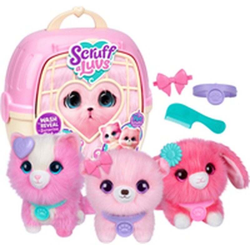Bloques madera ecológicos: Alternativa creativa, Peluche Scruff-a-Luvs para el desarrollo infantil