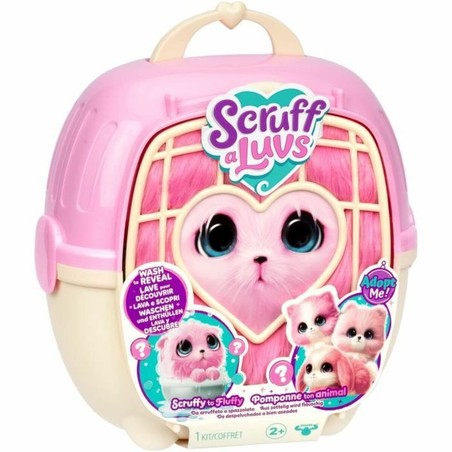 Peluche Scruff-a-Luvs Rosa: Vista frontal del juguete, ideal para niños
