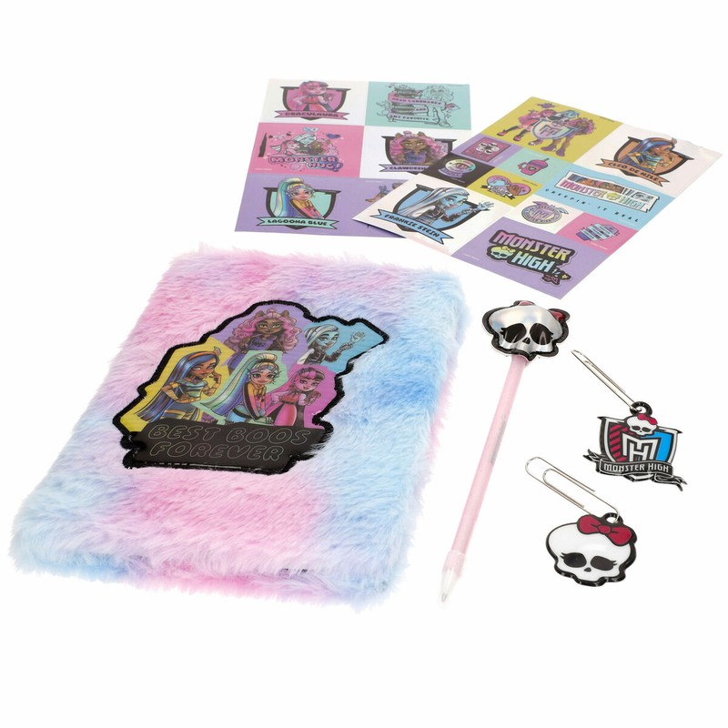 Contenido del set de dibujo Monster High: 65 piezas para horas de diversión creativa