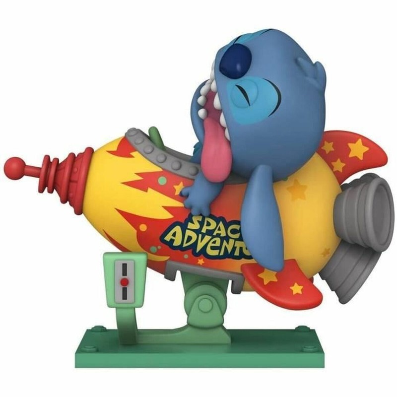 Funko Pop Lilo y Stitch en cohete, vista lateral