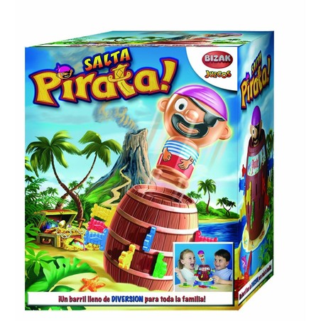 Bloques apilables bebé Salta Pirata: Juego de mesa Bizak para toda la familia
