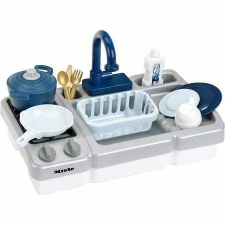 Juego simbólico cocina infantil con grifo de juguete