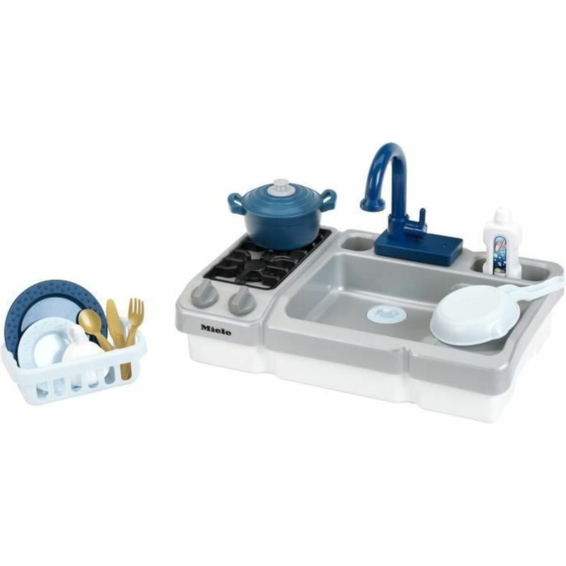 Detalle fregadero funcional niños de cocina Klein