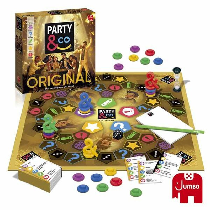 Presentación del juego Party & Co Rush para adultos y adolescentes