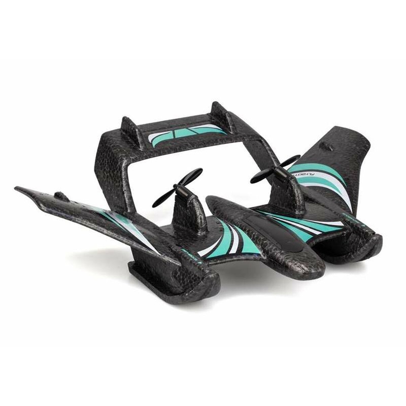 Niño jugando con el Vehículo RC Aqua Wingz, como un camión juguete niños