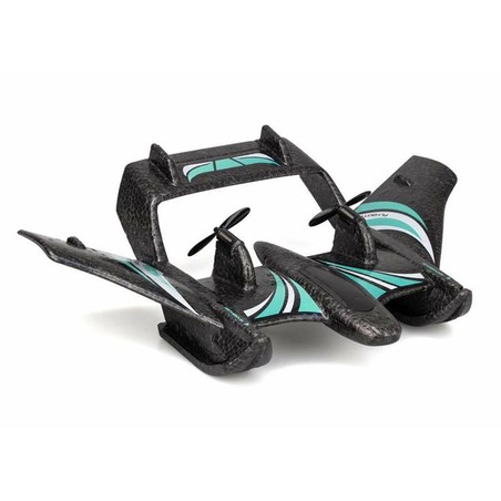 Niño jugando con el Vehículo RC Aqua Wingz, como un camión juguete niños