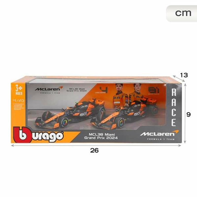 Coches McLaren F1 1:43 set para niños