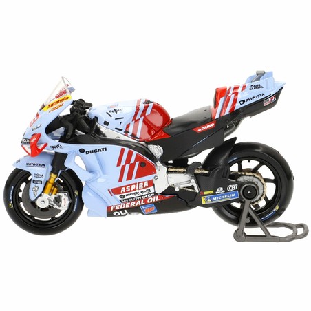 Modelo die-cast Ducati Gresini 2024, recomendado para niños 3 años