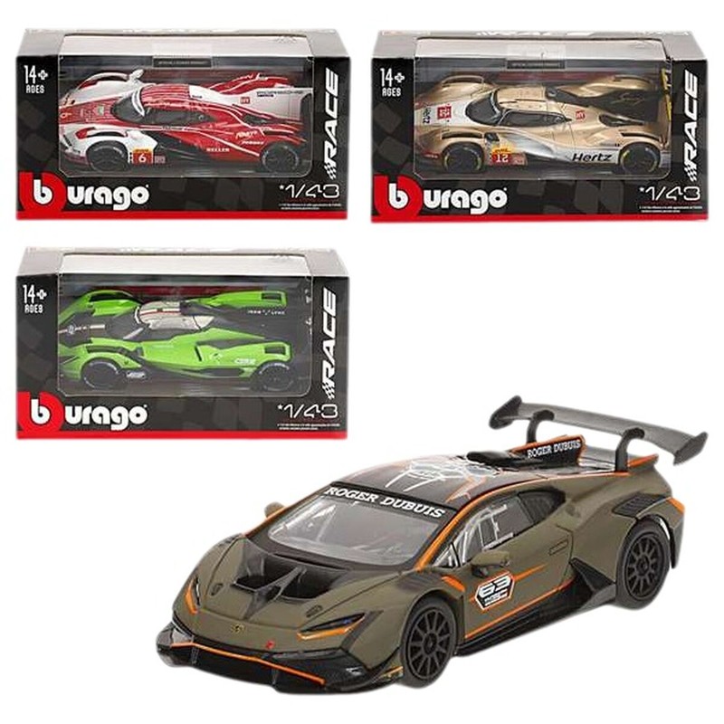 juguetes construcción niños coche Bburago Racing Series V1