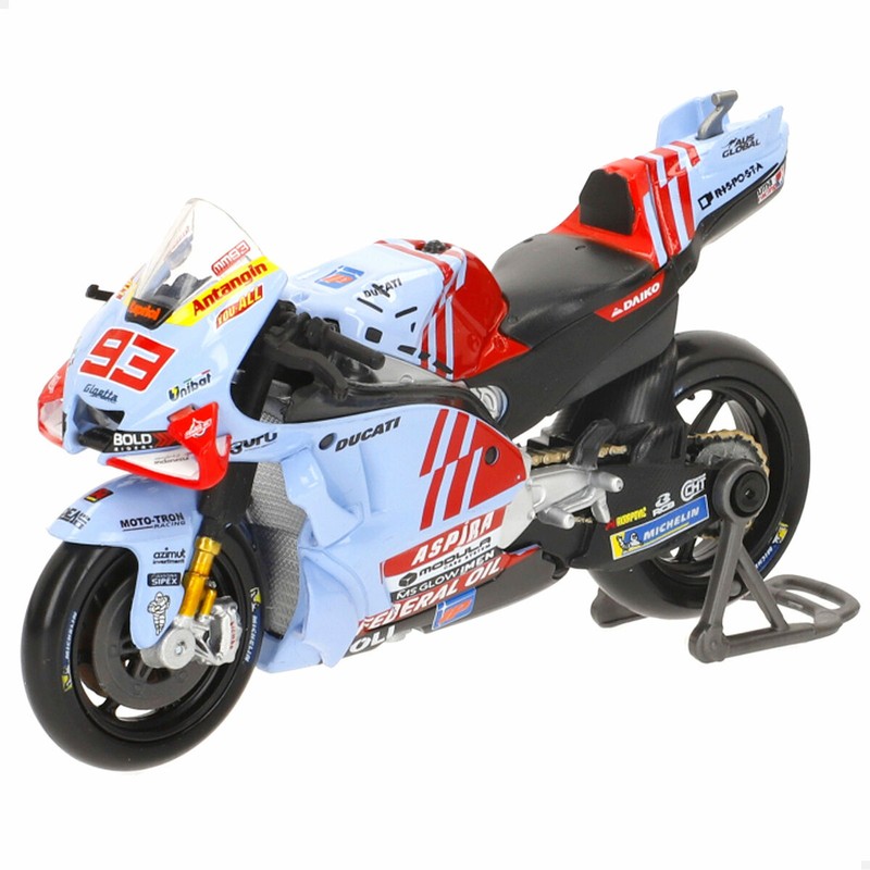 Motocicleta Ducati Gresini de colección, para juego imaginativo